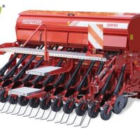Grapa rotativa combinata cu semanatoare pentru cereale DAMA PLUS ISOTRONIC- Maschio Gaspardo