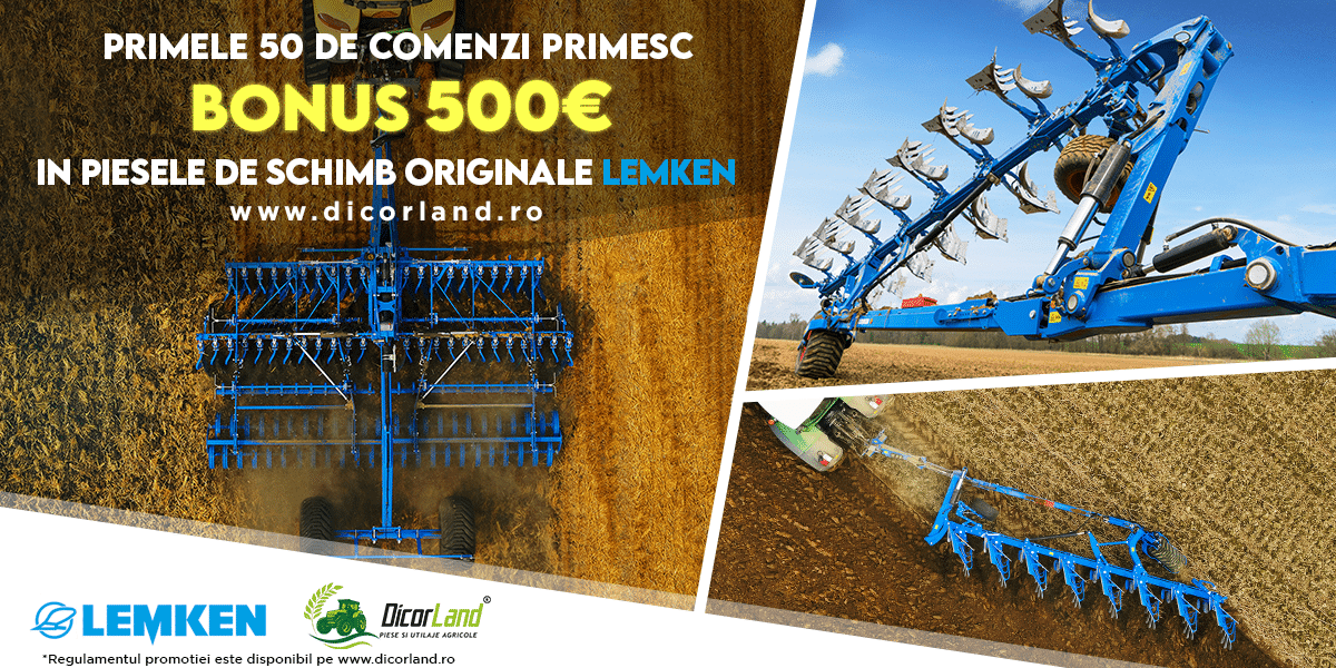 Avantajele achiziției de la Dicor Land: BONUS 500 euro în piese de schimb originale! - Avantajele achiziției de la Dicor Land: BONUS 500 euro în piese de schimb originale! - Dicorland