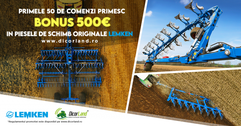 Avantajele achiziției de la Dicor Land: BONUS 500 euro în piese de schimb originale! - Avantajele achiziției de la Dicor Land: BONUS 500 euro în piese de schimb originale! - Dicorland