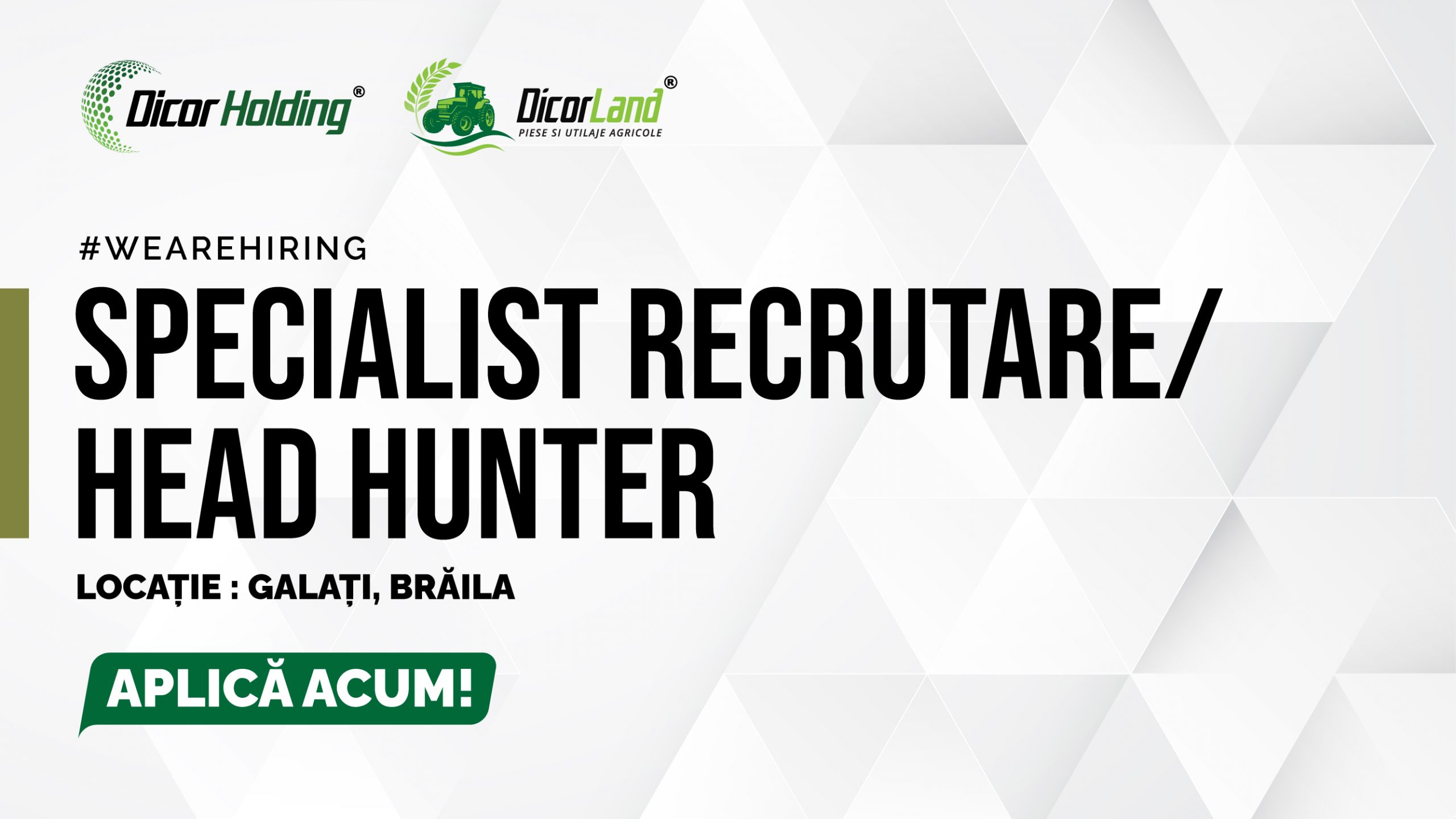 Specialist recrutare/head hunter
