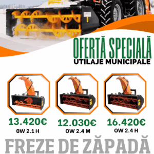 OFERTA UTILAJE MINICIPALE