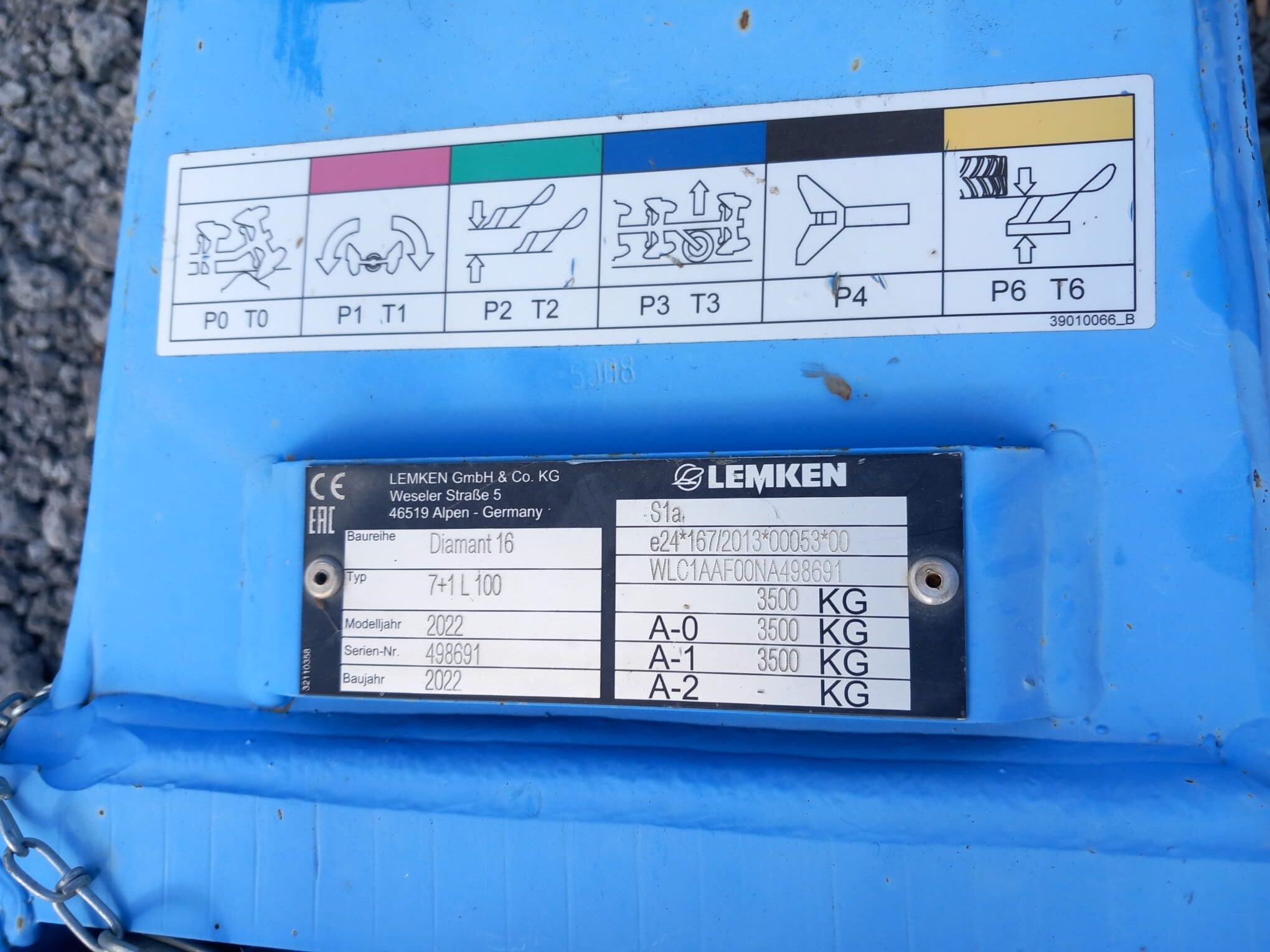 PLUG LEMKEN DIAMANT 16 7+1 LAM - imagine 2